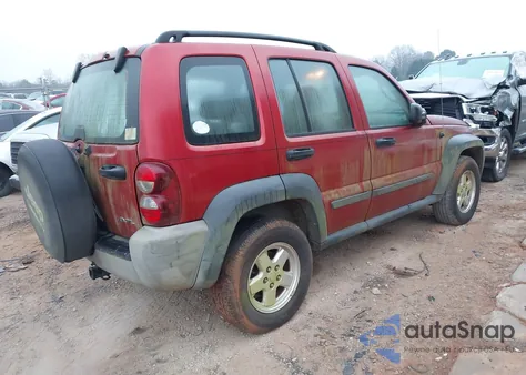 2006 Jeep Liberty Sport from USA, damaged, VIN 1J4GK48K76W217003